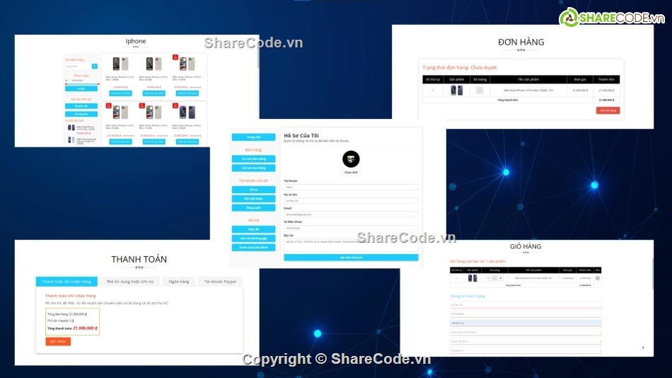 Điện Thoại,Web MVC,Bán điện thoại,Web Bán điện thoại di động,Web,C#